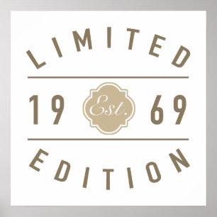 Est. 1969 Limited Edition Poster