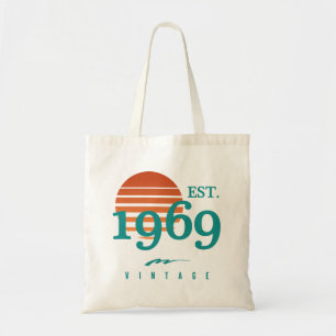 Est. 1969 Retro 50th Birthday Tote Bag