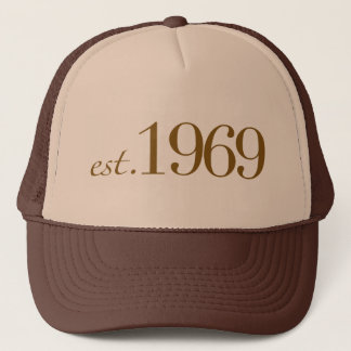 Est 1969 trucker hat