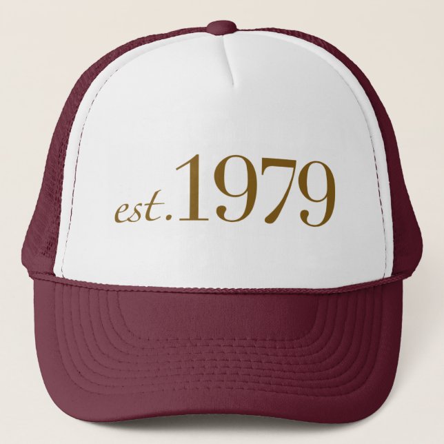 Est 1979 trucker hat (Front)