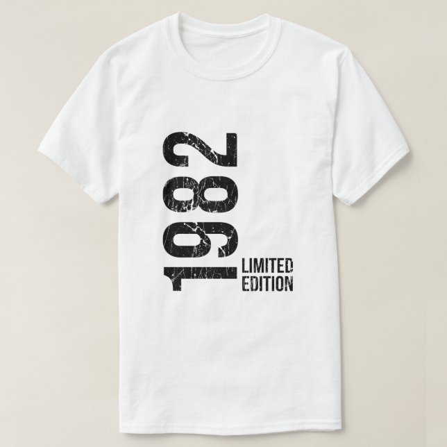 Est 1982 Limited Edition 44th Birthday Gifts  T-Shirt (Design Front)
