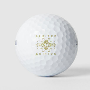 Est. 1984 40th Birthday Golf Balls