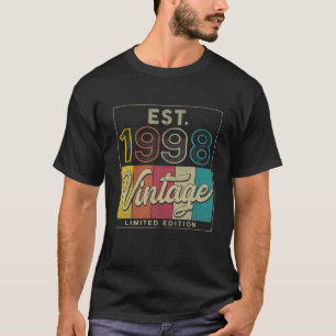 Est. 1998 Vintage Limited Edition 23 Years Old 23R T-Shirt