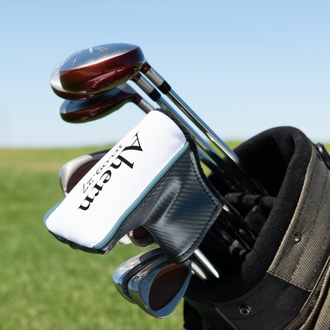 Est. Groom Golf Glove Head Cover (In Situ)