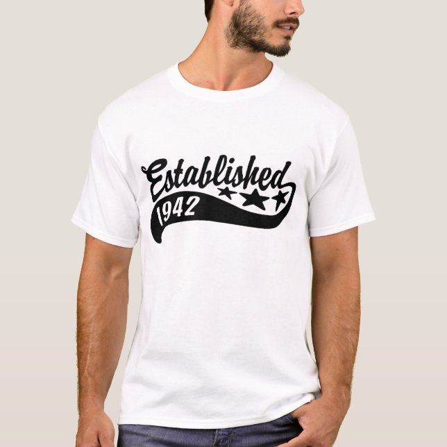 Established 1942 T-Shirt (Front)
