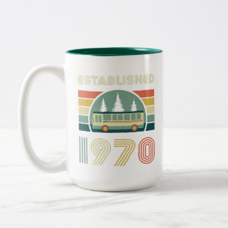 Established 1970 Retro Mug
