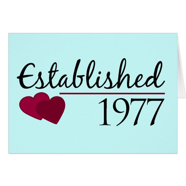 Established 1977 (Front Horizontal)