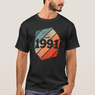Established 1991 Vintage 31th Birthday Retro Est T-Shirt