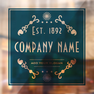 Established Business Name, Decorative