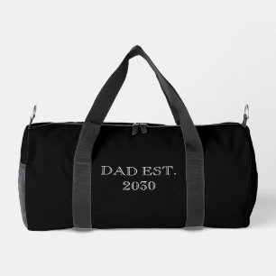Established New Dad Gift Duffle Bag