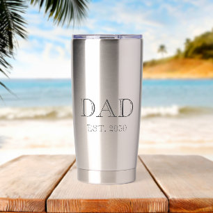 Established New Dad Gift Insulated Tumbler