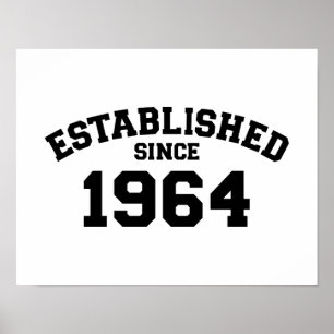 Established since 1964 poster