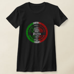 Estado de Puebla México emblem shirt