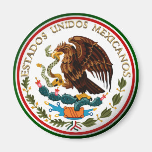 Estados Unidos Mexicanos (Eagle from Mexican Flag) Magnet
