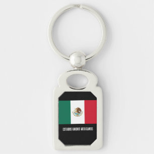 Estados Unidos Mexicanos Metal Key Ring