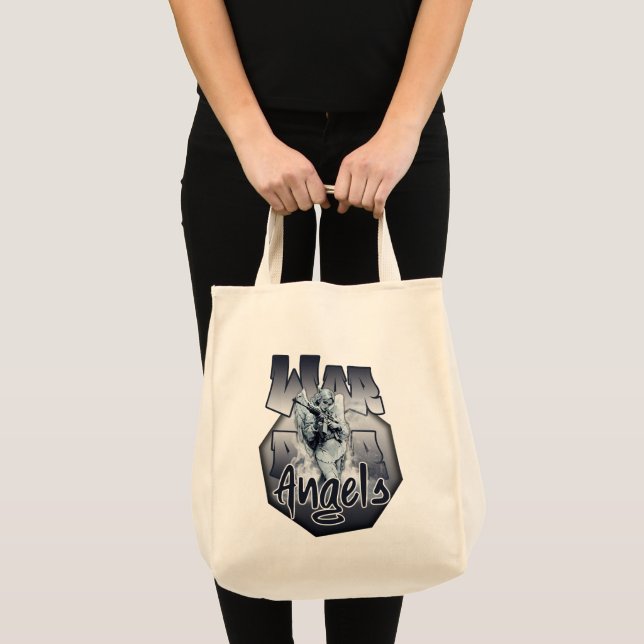 Estampa Anjo - Warrior Angels - Bolsa Tote Bag (Front (Product))