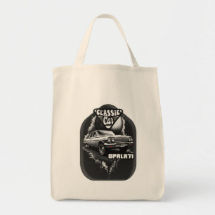 Estampa Carro - Classic Car Opala 71 - Bolsa Tote Bag