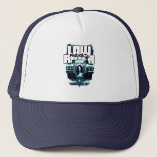 Estampa Carro - Low Rider Angels - Bone Trucker Hat