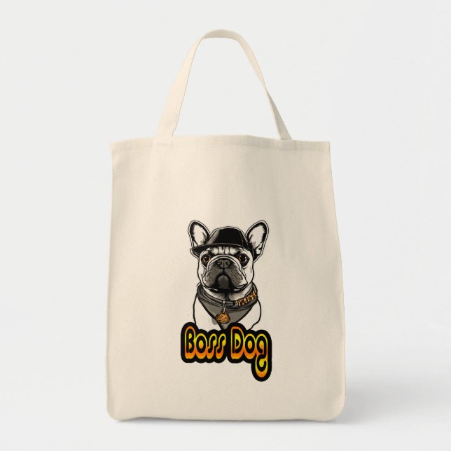 Estampa Hip Hop - Boss Dog - Bolsa Tote Bag (Front)