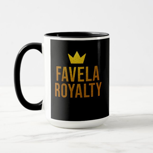Estampa Hip Hop - Favela Royalty -  Mug (Left)