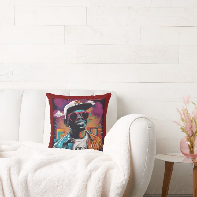 Estampa Hip Hop - Street Graffiti Art - Almofada Cushion (Couch)