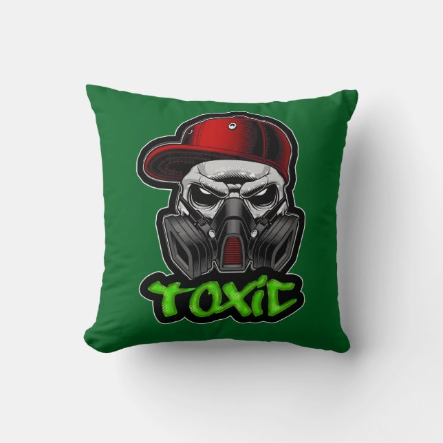 Estampa Hip Hop - TOXIC - Almofada Cushion (Front)