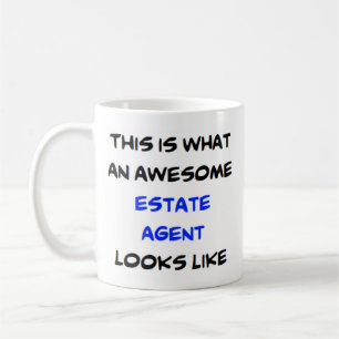 estate agent, awesome coffee mug