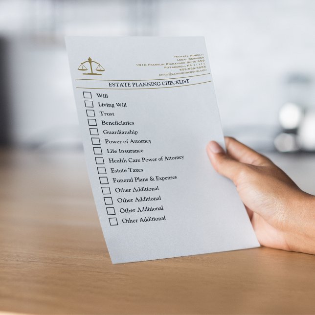 Estate Planning Checklist (Creator Uploaded)