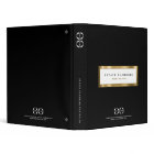 Estate Planning Portfolio Black Gold with Logo