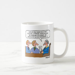 Estate Probate Lawyer Executor Cartoon Funny Coffee Mug