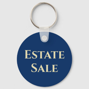 Estate Sale Support Key Ring