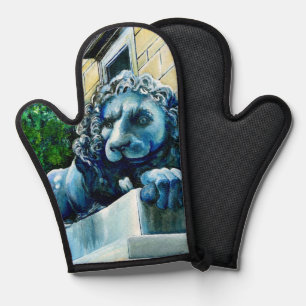 Esteemed Feline Oven Mitt