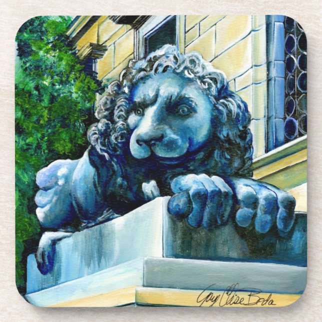 Esteemed Feline, Washington DC, USA Coaster (Front)