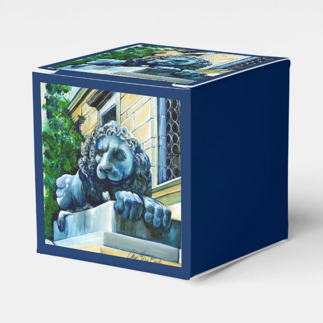 Esteemed Feline, Washington DC, USA Favour Box (Front Side)
