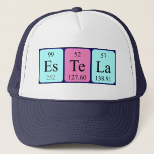 Estela periodic table name hat
