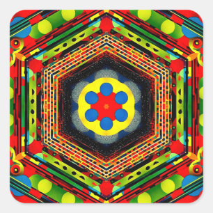 Estelar 257 square sticker
