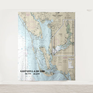 Estero Bay to Lemon Bay Nautical Chart 11426 Tapestry