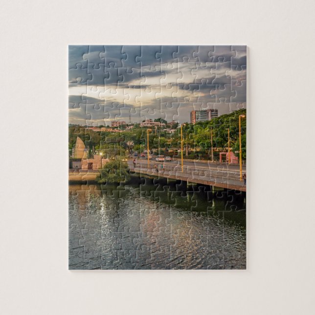 Estero Salado River Guayaquil Ecuador Jigsaw Puzzle (Vertical)