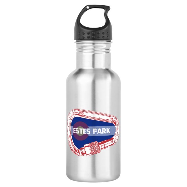 Estes Park Climbing Carabiner 532 Ml Water Bottle (Front)
