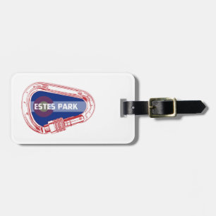 Estes Park Climbing Carabiner Luggage Tag