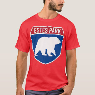 Estes Park Colorado Bear CO Highway Interstate Sig T-Shirt
