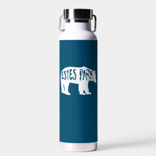 Estes Park Colorado Bear Water Bottle