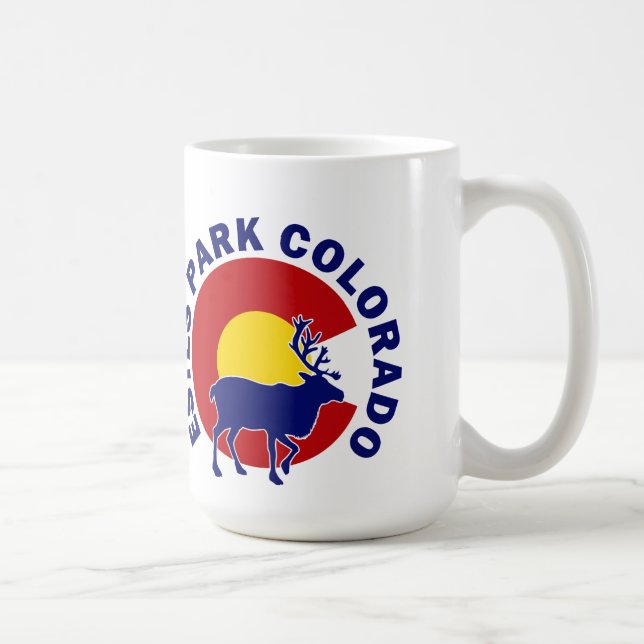 Estes Park, Colorado Coffee Mug (Right)