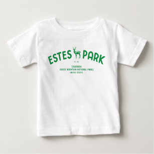 Estes Park Colorado National Park Elk Baby T-Shirt