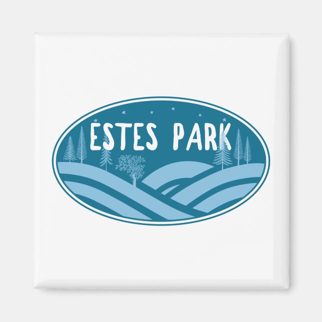 Estes Park Colorado Outdoors Magnet (Front)