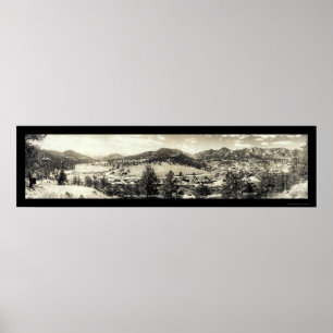 Estes Park, Colorado Photo 1940 Poster