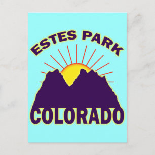 ESTES PARK COLORADO POSTCARD