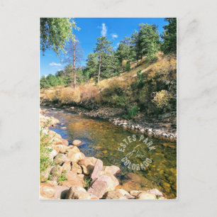 Estes park colorado postcard