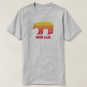 Estes Park Colorado Rainbow Bear T-Shirt