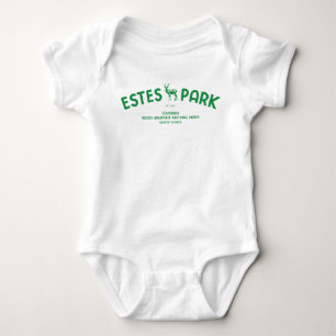 Estes Park Colorado Rocky Mountain National Park Baby Bodysuit